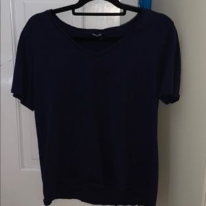 Large navy blue t-shirt